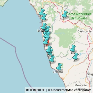 Mappa Contrada S. Lauro, 87020 Diamante CS, Italia (13.94733)