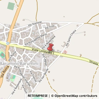 Mappa Viale Umberto I, 136, 09021 Barumini, Medio Campidano (Sardegna)
