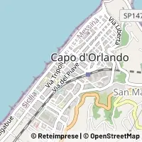 Hartă Capo d'Orlando
