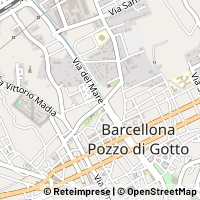 Map Barcellona Pozzo di Gotto