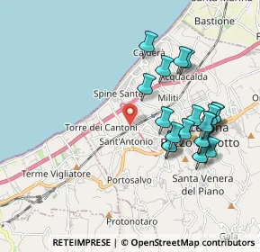 Mappa Vicolo I° Sant'Antonio, 98051 Barcellona Pozzo di Gotto ME, Italia (2.132)