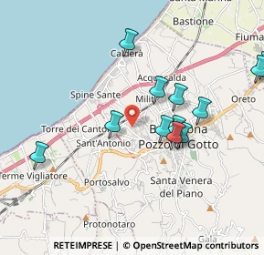 Mappa Via Pozzo Caliri, 98051 Barcellona Pozzo di Gotto ME, Italia (2.14333)