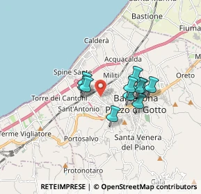 Mappa Via Pozzo Caliri, 98051 Barcellona Pozzo di Gotto ME, Italia (1.31818)