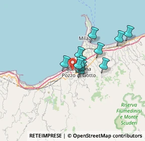 Mappa Via Pozzo Caliri, 98051 Barcellona Pozzo di Gotto ME, Italia (5.41091)