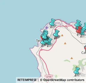 Mappa Corso Vittorio Emanuele III, 90049 Terrasini PA, Italia (4.7955)