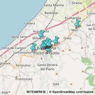 Mappa Via Giorgio Amendola, 98051 Barcellona Pozzo di Gotto ME, Italia (0.87091)