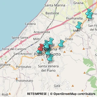 Mappa Via Giorgio Amendola, 98051 Barcellona Pozzo di Gotto ME, Italia (1.59769)