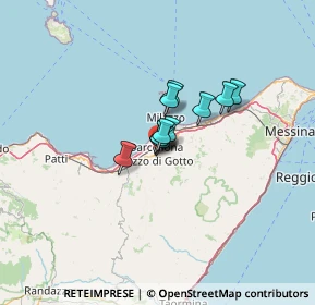 Mappa Via Giorgio Amendola, 98051 Barcellona Pozzo di Gotto ME, Italia (6.82364)