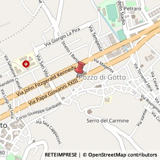 Mappa Via Papa Giovanni XXIII, 211, 98051 Barcellona Pozzo di Gotto, Messina (Sicilia)