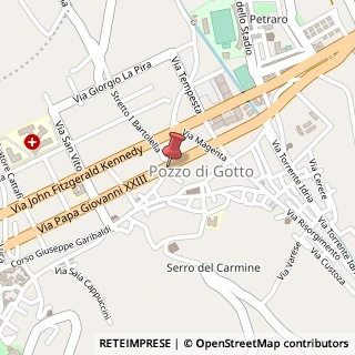 Mappa Via Papa Giovanni XXIII, 282, 98051 Barcellona Pozzo di Gotto, Messina (Sicilia)