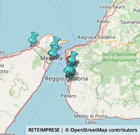 Mappa Via archi cep, 89121 Reggio di Calabria RC, Italia (7.54545)