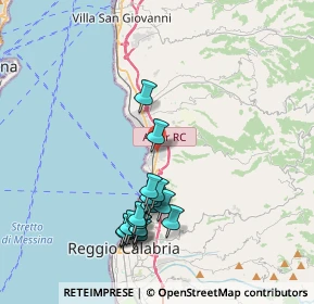 Mappa Via archi cep, 89121 Reggio di Calabria RC, Italia (4.29)