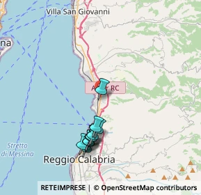 Mappa Via archi cep, 89121 Reggio di Calabria RC, Italia (4.205)