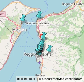 Mappa Via archi cep, 89121 Reggio di Calabria RC, Italia (5.55143)