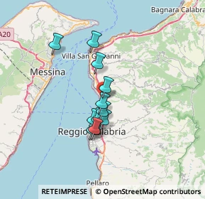 Mappa Via archi cep, 89121 Reggio di Calabria RC, Italia (5.6575)