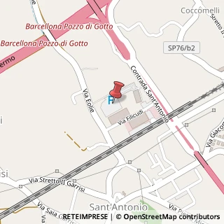 Mappa Via Eolie, 15, 98051 Barcellona Pozzo di Gotto, Messina (Sicilia)