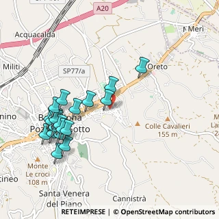 Mappa Via Risorgimento, 98051 Barcellona Pozzo di Gotto ME, Italia (1.182)