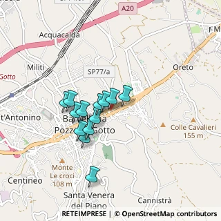 Mappa Via Sambuca, 98051 Barcellona Pozzo di Gotto ME, Italia (0.74077)