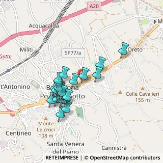 Mappa Via Sambuca, 98051 Barcellona Pozzo di Gotto ME, Italia (0.858)