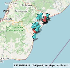 Mappa Via Tarzia, 89034 Bovalino RC, Italia (10.4595)