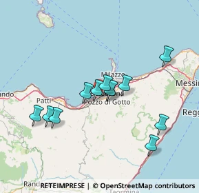 Mappa Via Eolie, 98051 Barcellona Pozzo di Gotto ME, Italia (13.97333)