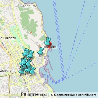 Mappa Discesa Tonnara, 90142 Palermo PA, Italia (2.61313)