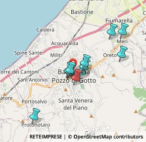 Mappa Via Lorenzo Cutugno, 98051 Barcellona Pozzo di Gotto ME, Italia (1.57545)
