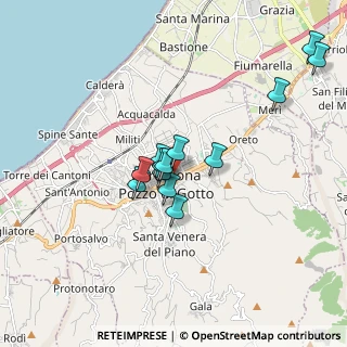 Mappa Via Ugo la Malfa, 98051 Barcellona Pozzo di Gotto ME, Italia (1.61)