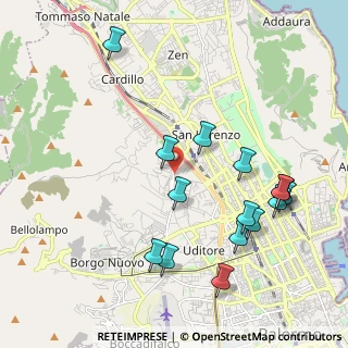 Mappa Fondo Chiusa Grande, 90145 Palermo PA, Italia (2.47667)