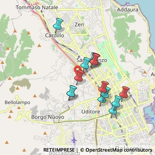 Mappa Fondo Chiusa Grande, 90145 Palermo PA, Italia (1.85714)