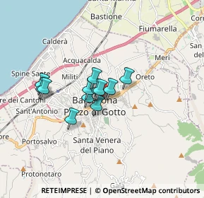 Mappa Via Salvatore Cattafi, 98051 Barcellona Pozzo di Gotto ME, Italia (1.22583)