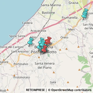Mappa 98050 Barcellona Pozzo di Gotto ME, Italia (1.51)