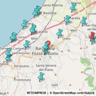 Mappa Via Salvatore Cattafi, 98051 Barcellona Pozzo di Gotto ME, Italia (3.1015)
