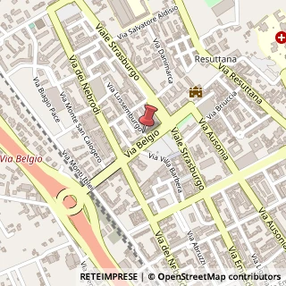 Mappa Via Lussemburgo, 11, 90146 Palermo, Palermo (Sicilia)