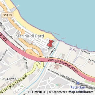 Mappa Via Agrigento, 15, 98066 Patti, Messina (Sicilia)