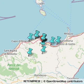 Mappa A20 Messina - Palermo, 98066 Patti ME, Italia (6.48)