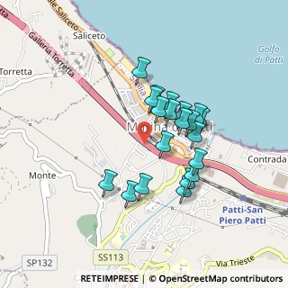 Mappa A20 Messina - Palermo, 98066 Patti ME, Italia (0.3935)