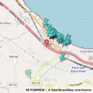 Mappa A20 Messina - Palermo, 98066 Patti ME, Italia (0.3355)