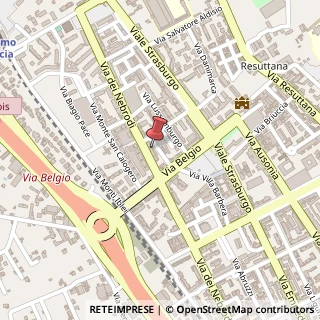 Mappa Via dei Nebrodi, 61, 90146 Palermo, Palermo (Sicilia)