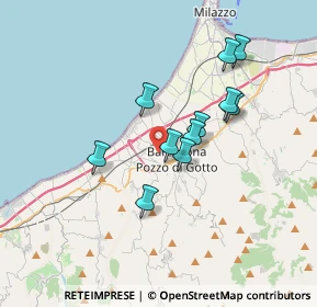 Mappa Stretto Bruschetto, 98051 Barcellona Pozzo di Gotto ME, Italia (3.19909)