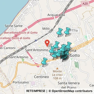 Mappa Stretto Bruschetto, 98051 Barcellona Pozzo di Gotto ME, Italia (0.898)