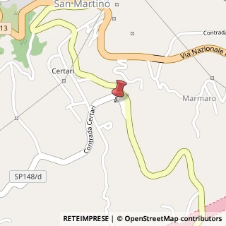 Mappa Contrada Certari Catut?, 81, 98071 Capo d'Orlando, Messina (Sicilia)