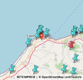 Mappa Contrada Certari Catutè, 98071 Capo d'Orlando ME, Italia (5.85211)