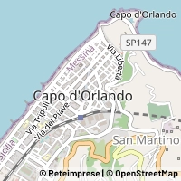Hartă Capo d'Orlando