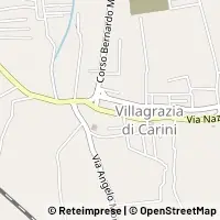 Hartă Carini
