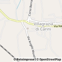 地図 Carini