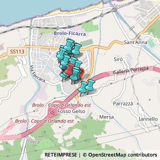 Mappa Via Salvatore Quasimodo, 98061 Brolo ME, Italia (0.28519)