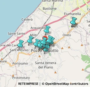 Mappa Via Giacomo Matteotti, 98051 Barcellona Pozzo di Gotto ME, Italia (1.26429)