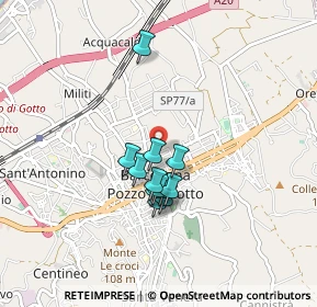 Mappa Via Giacomo Matteotti, 98051 Barcellona Pozzo di Gotto ME, Italia (0.70917)