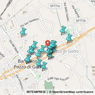 Mappa Via S. Vito, 98051 Barcellona Pozzo di Gotto ME, Italia (0.391)